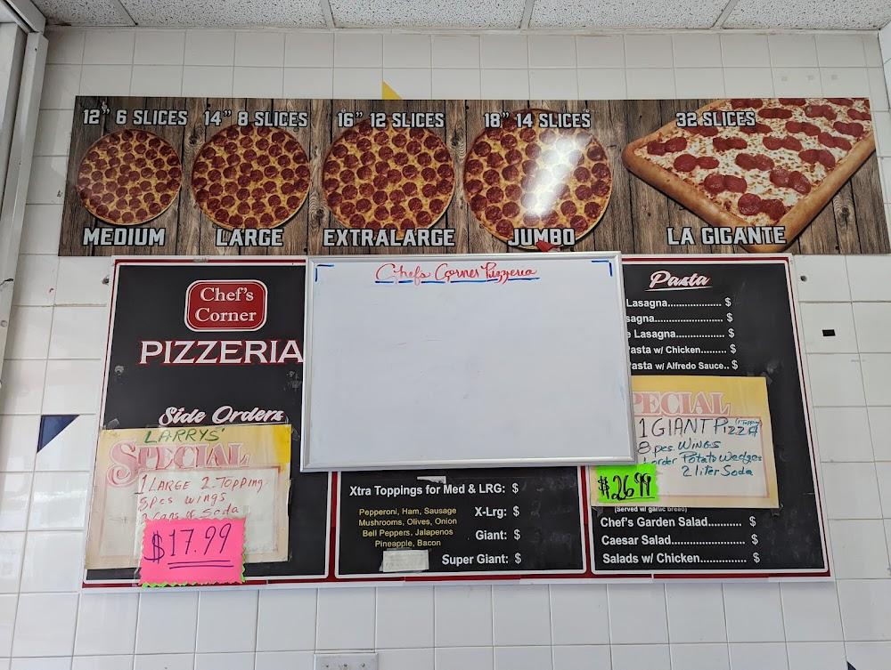 Chef's Corner Pizzeria Menu image 2